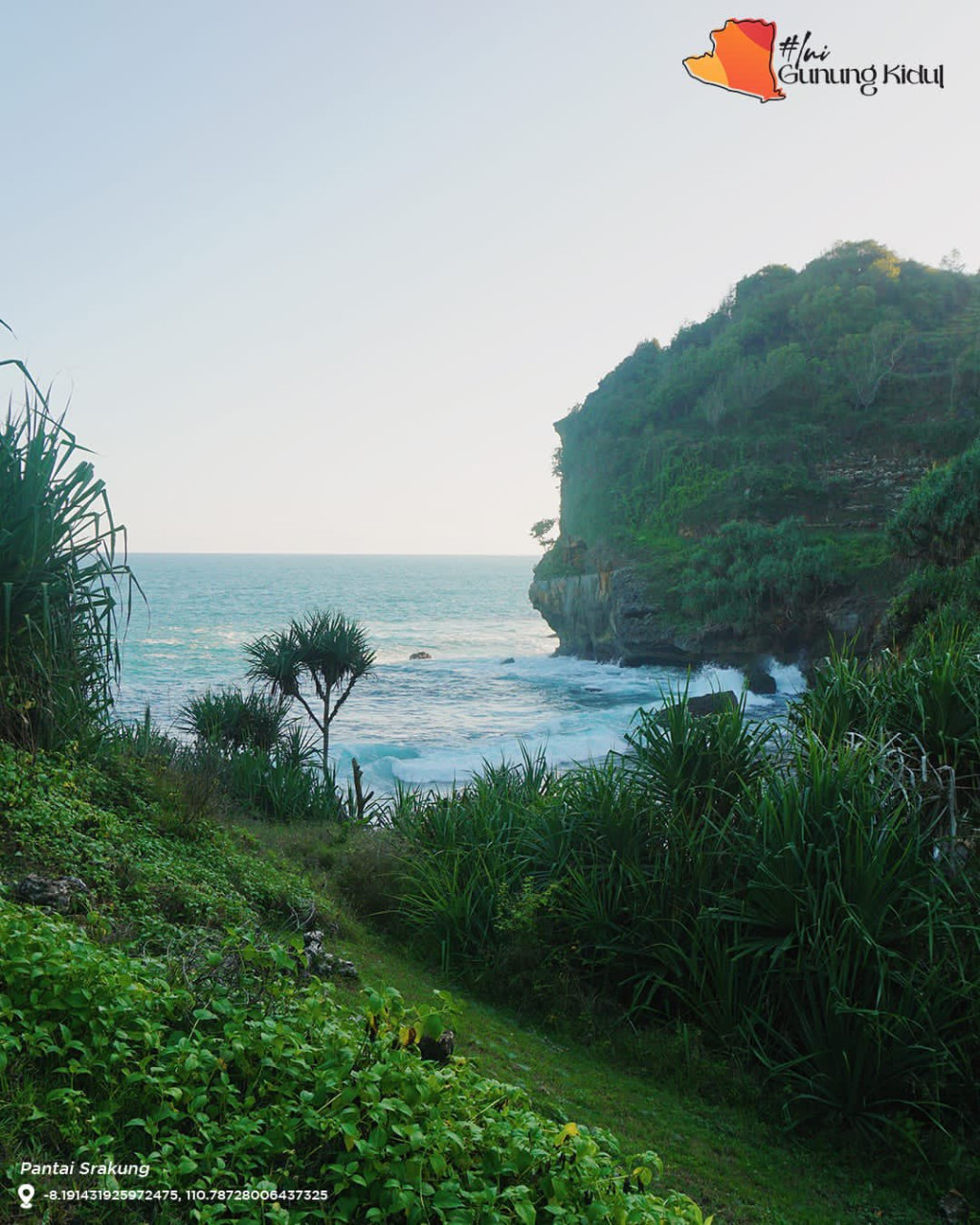 Pantai tempat nelayan mencari ikan 